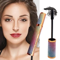 1 pcs starry sky slim mascara thick curls waterproof smudge proof color proof makeup fashion mascara cosmetics