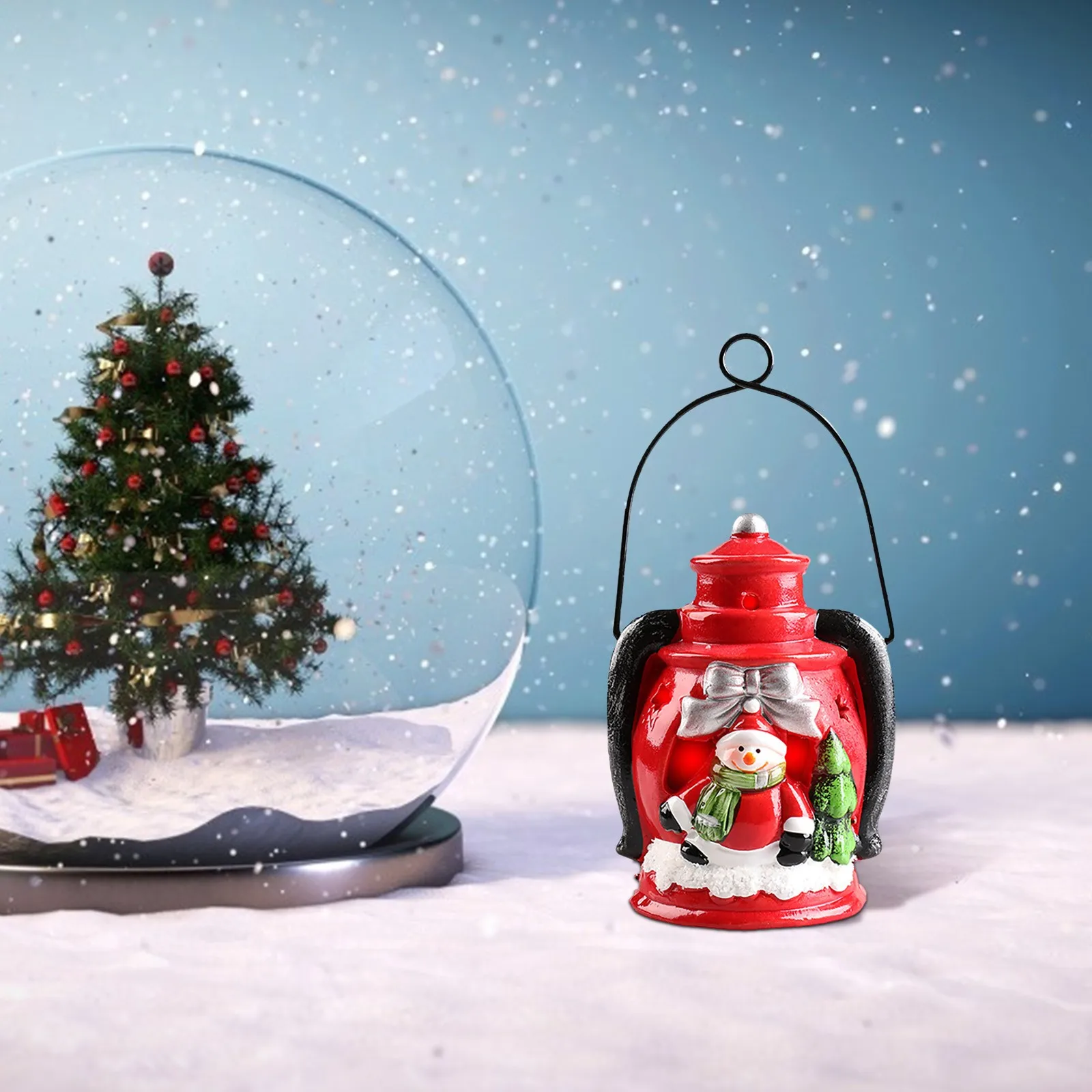 Рождественские украшения для пожилых людей снеговик портативная маленькая