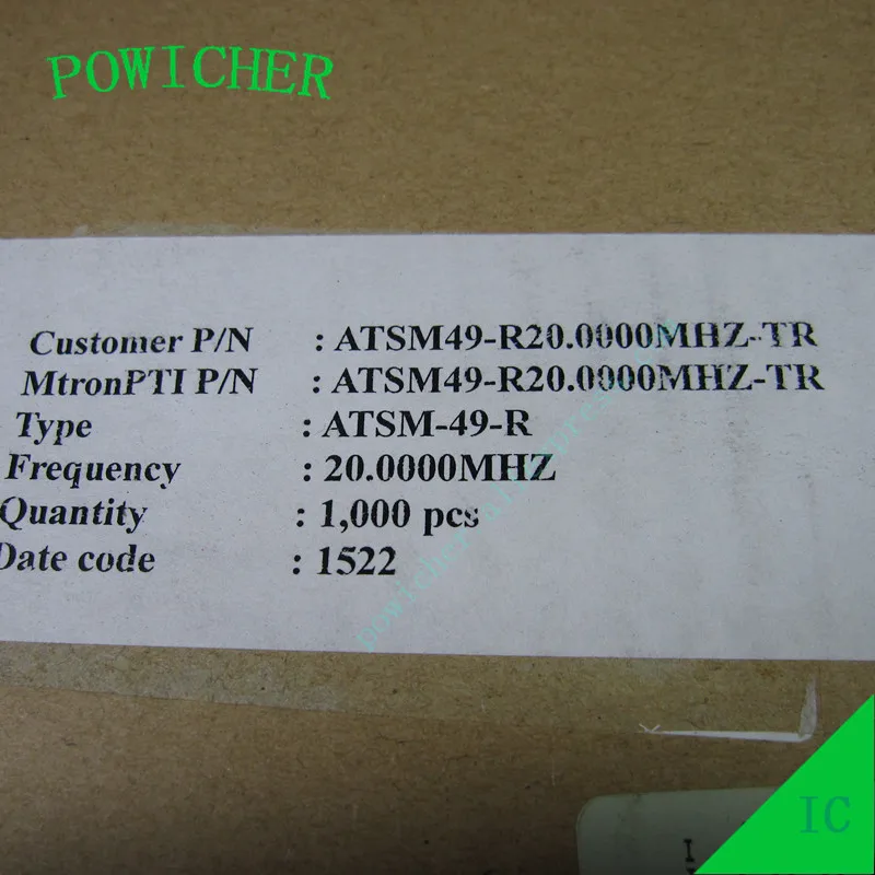 10 шт.лот ATSM-49-R ATSM49-R20.0000MHZ-TR в наличии (art.: 3a3782bb3a7) - 3a3782bb3a7