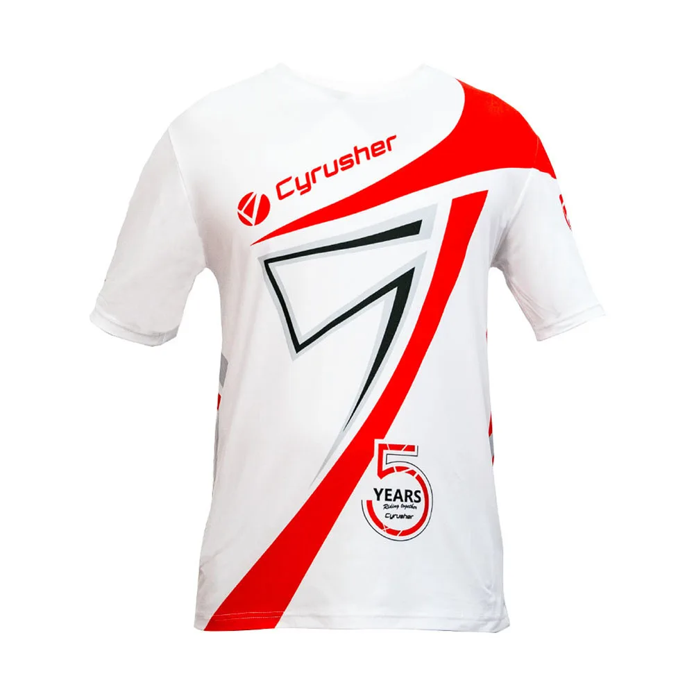 

Футболка Cyrusher с 5-летним юбилеем