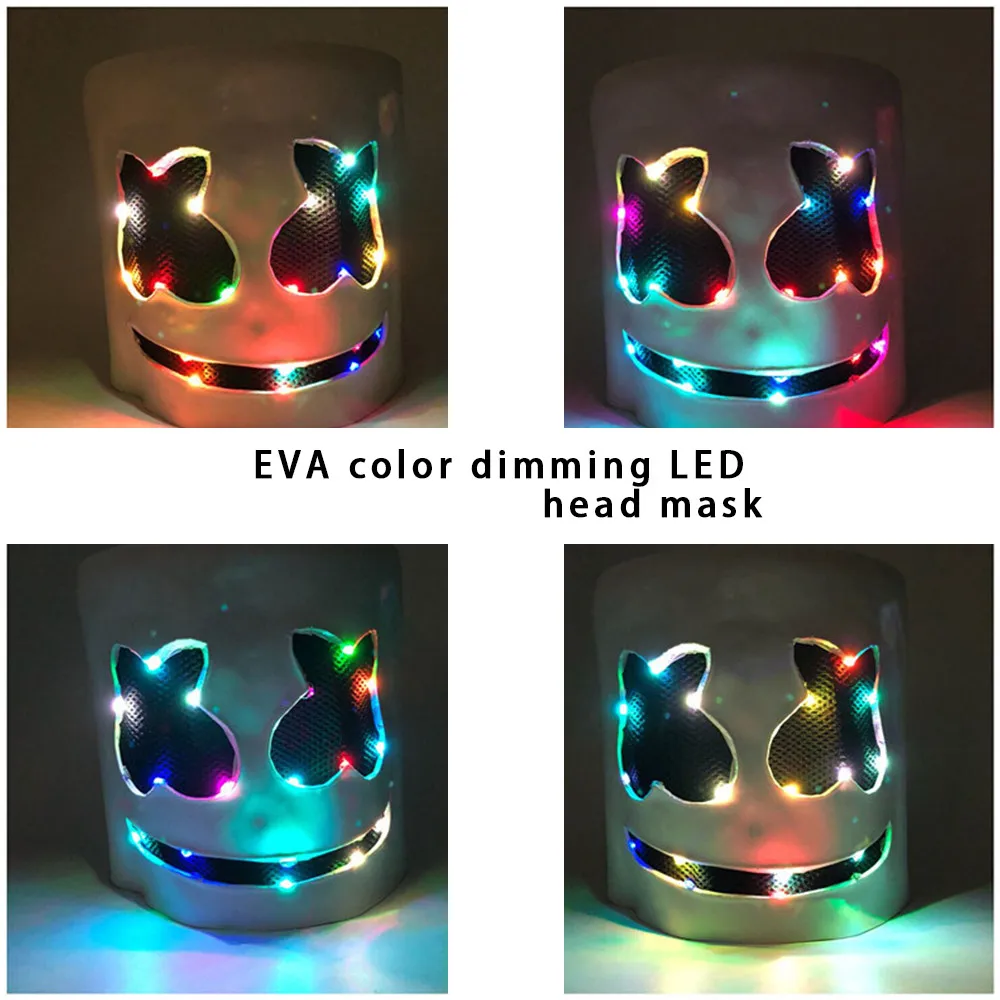 Диджей светодиодный светящиеся маски шлем автоматические сварочные Косплэй