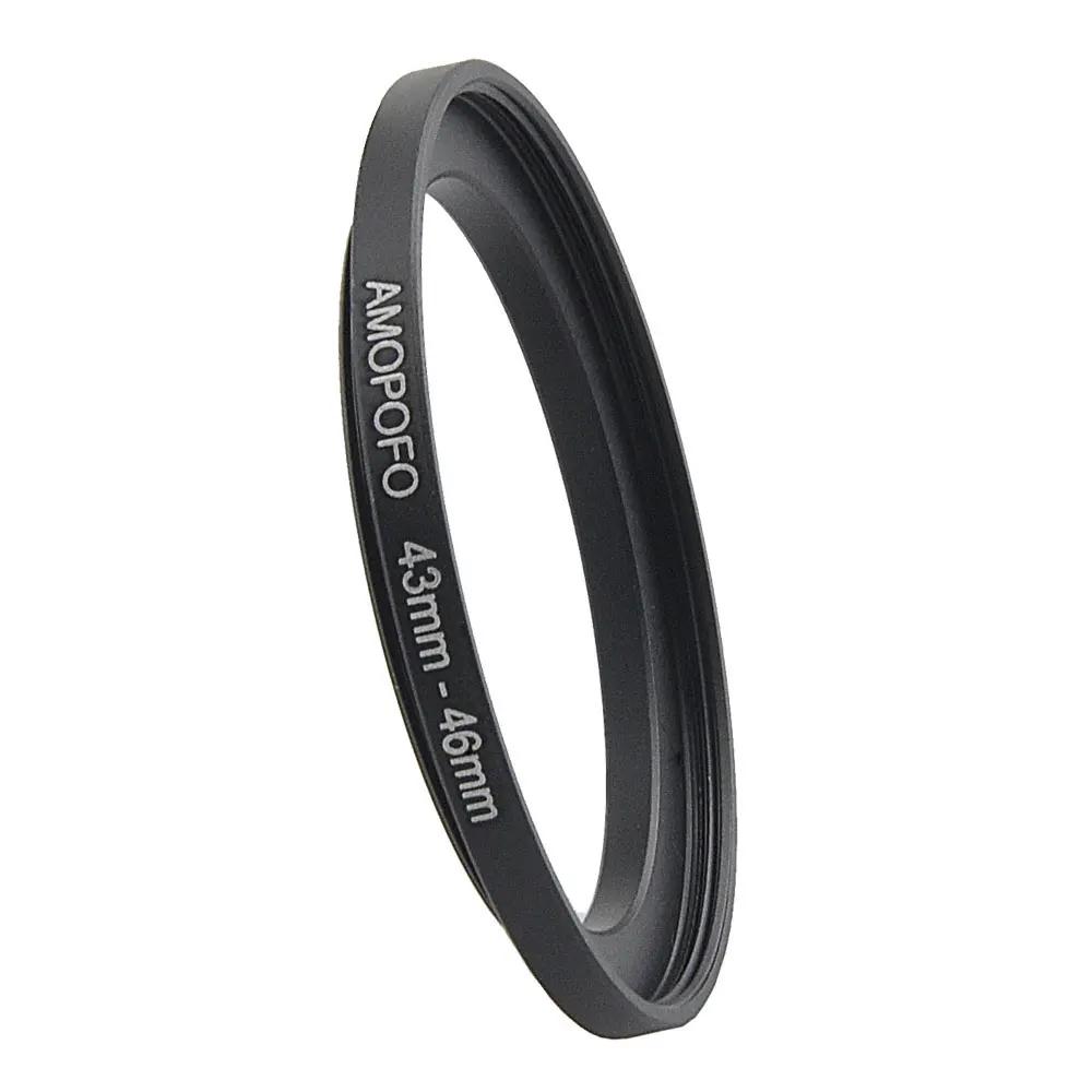 Universal 43mm-46mm /43mm to 46mm Step Up Ring Filter Adapter for UV ND CPL Metal | Электроника