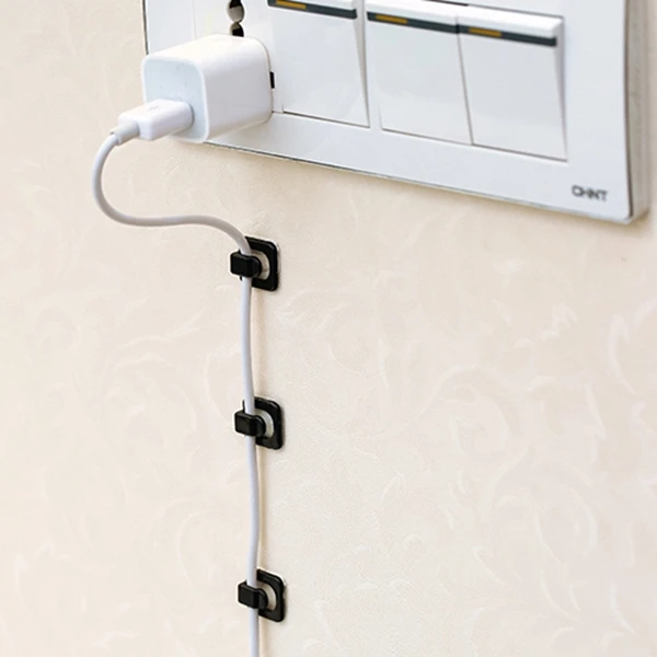 18 шт. шнур провод линия зажимы органайзера фиксатор крепежа аккуратный