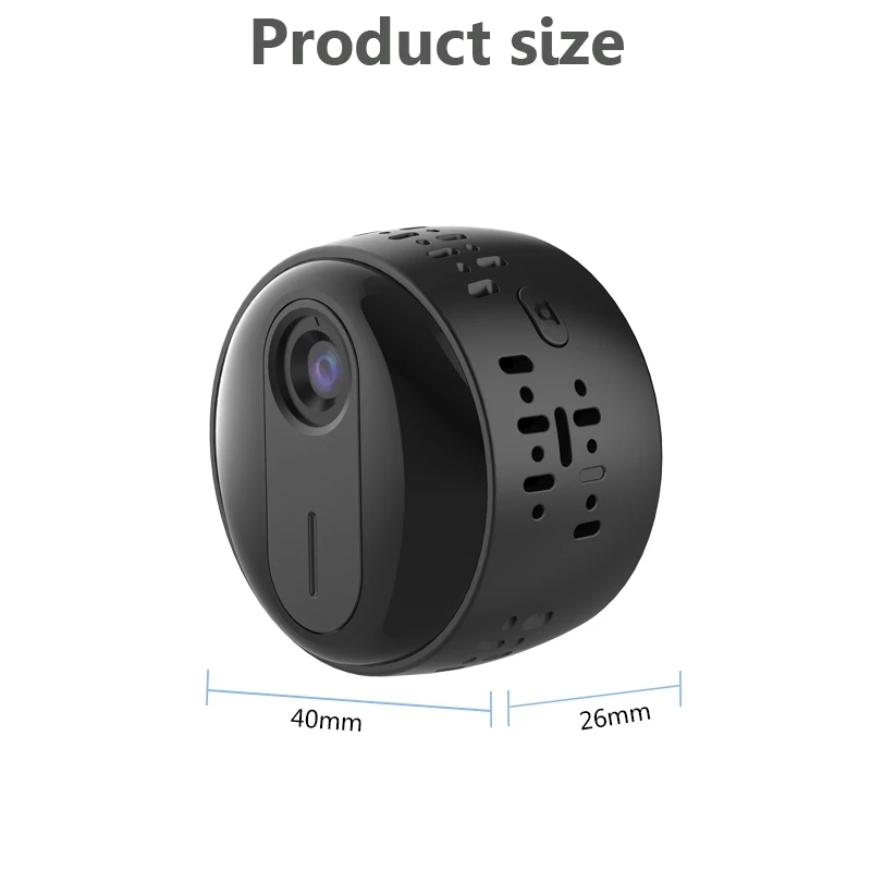 2 МП 1080P HD Wifi AP камера Умный дом Удаленный просмотр ночного видения портативная
