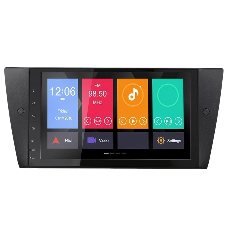 Android 9 Car Radio Stereo GPS Navigation Inch 8-Core Wifi for BMW E90 E91 E92 E93 Support Screen Mirror Steering Wheel Contro |