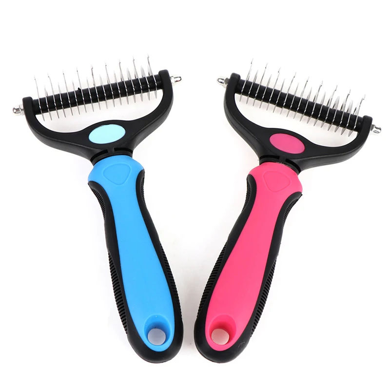 Расческа для удаления искусственных узлов щетка шерсти домашних животных кошек