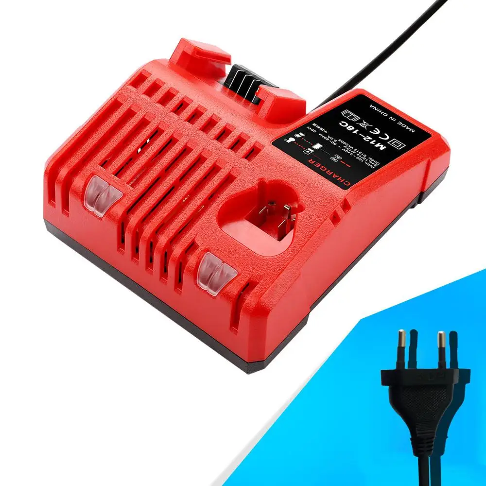 Для Milwaukee 10 8 V 12V 18V M12 M18 48-11-24xx серии литий-ионный аккумулятор зарядное устройство и