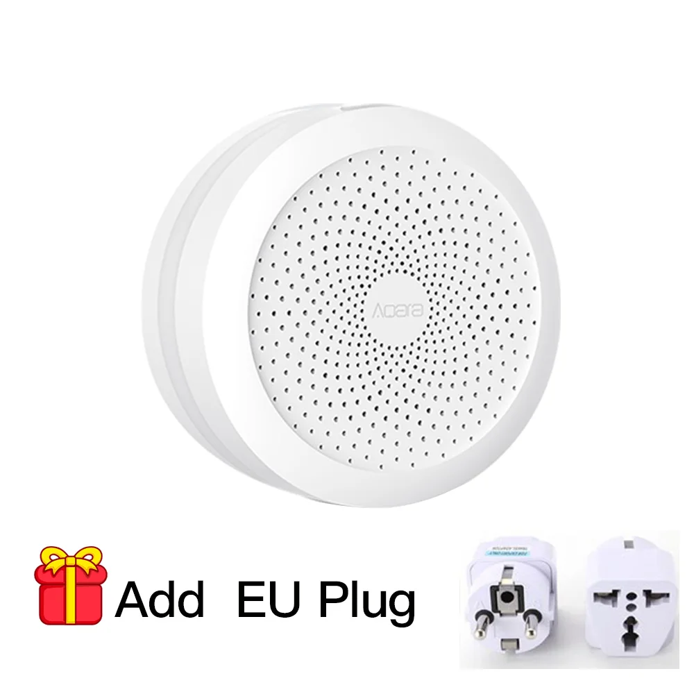 Aqara шлюз Xiao mi шлюз умный дом mi jia mi домашнее приложение wifi Zigbee RGB светодиодный ночной Светильник для Apple Homekit Smart life