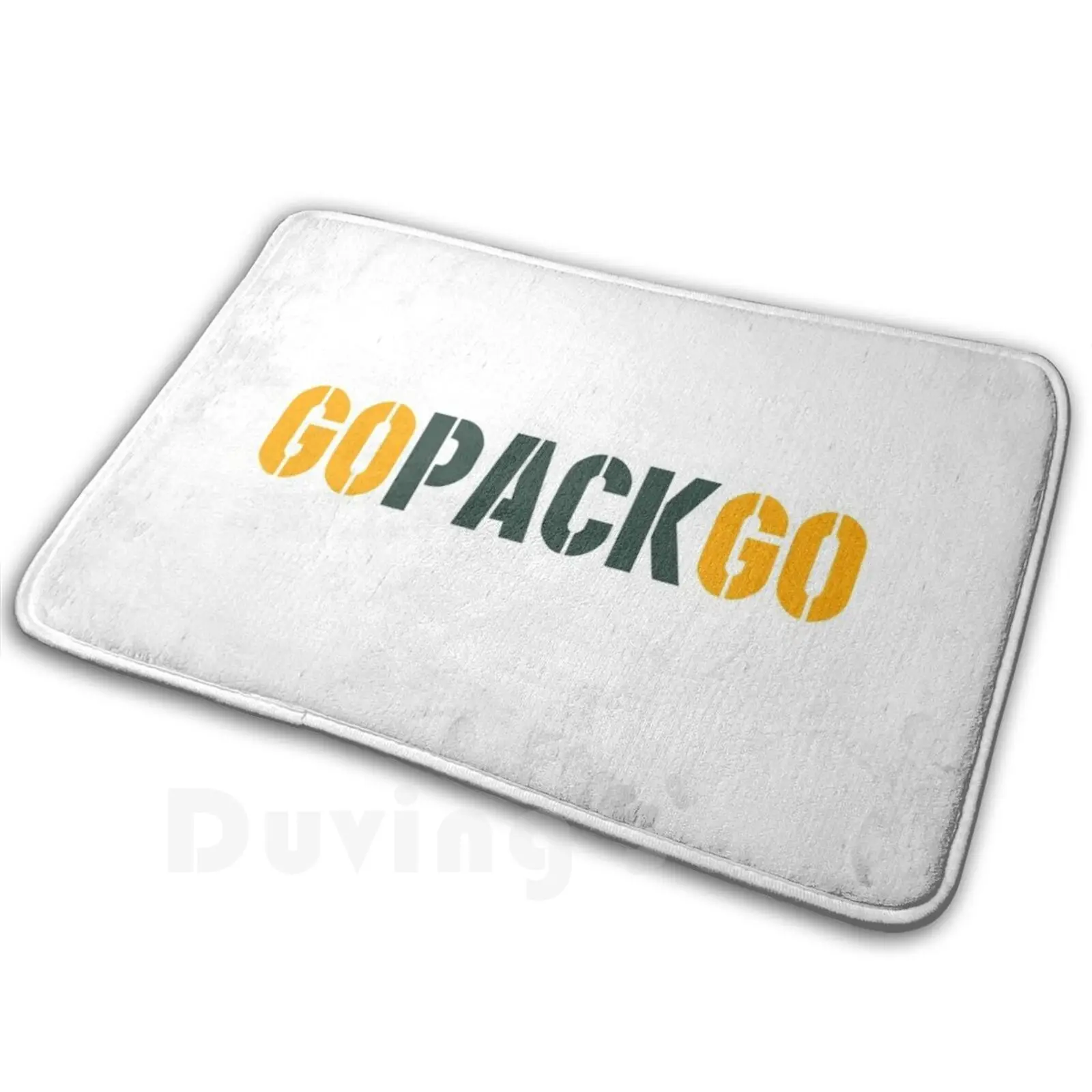 Go Pack мягкий нескользящий коврик подушка Golang Packers Green Bay Football Super Bowl Lambeau Field | Дом и