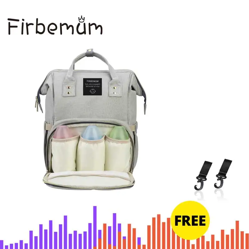 FIRBEMUM Mummy Maternity Nappy Bag new styles Large Capacity Baby Bag Backpack Maternity Designer Nursing Bag for Baby Care