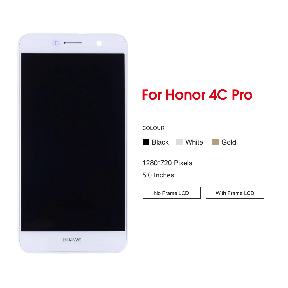 ЖК-дисплей 5 0 дюйма для Huawei Honor 4C Pro сенсорный экран дигитайзер сборка Замена 4CPro -