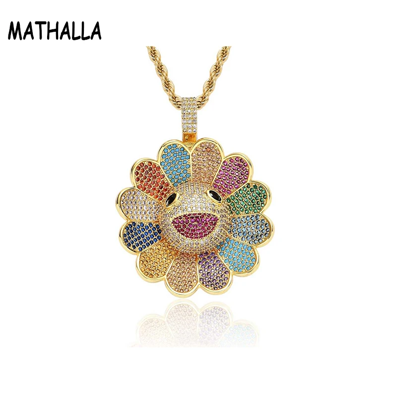 Поворотное ожерелье с подвеской в форме подсолнуха | Украшения и аксессуары