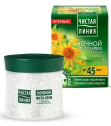  ЧИСТАЯ ЛИНИЯ от 45 лет Крем ночной глубок.восстановление Арника и Жимолость мл. |