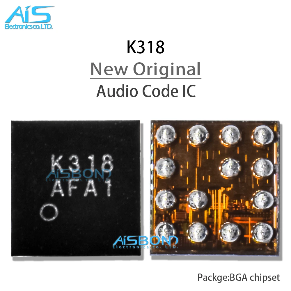 5 шт./лот новый оригинальный K318 аудио IC для VIVO Y97 Y93 Y3 Realme2 OPPO A8 A83 Redmi 4a Note4x Ring ic AW87318CSR