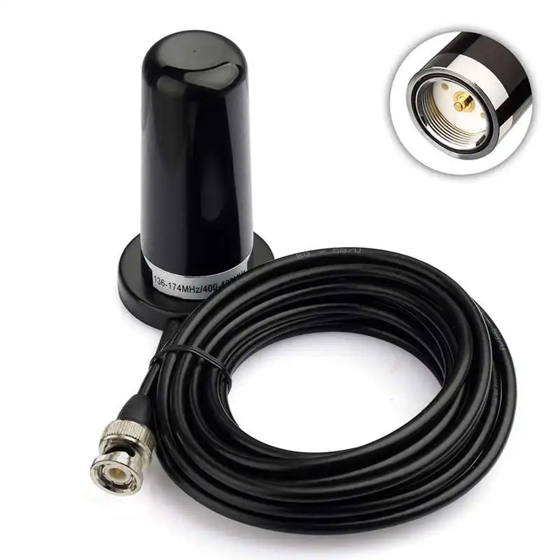 Vhf Uhf Ham двухстороннее радио Cb мобильное сканер антенна Nmo крепление netic базовое Bnc