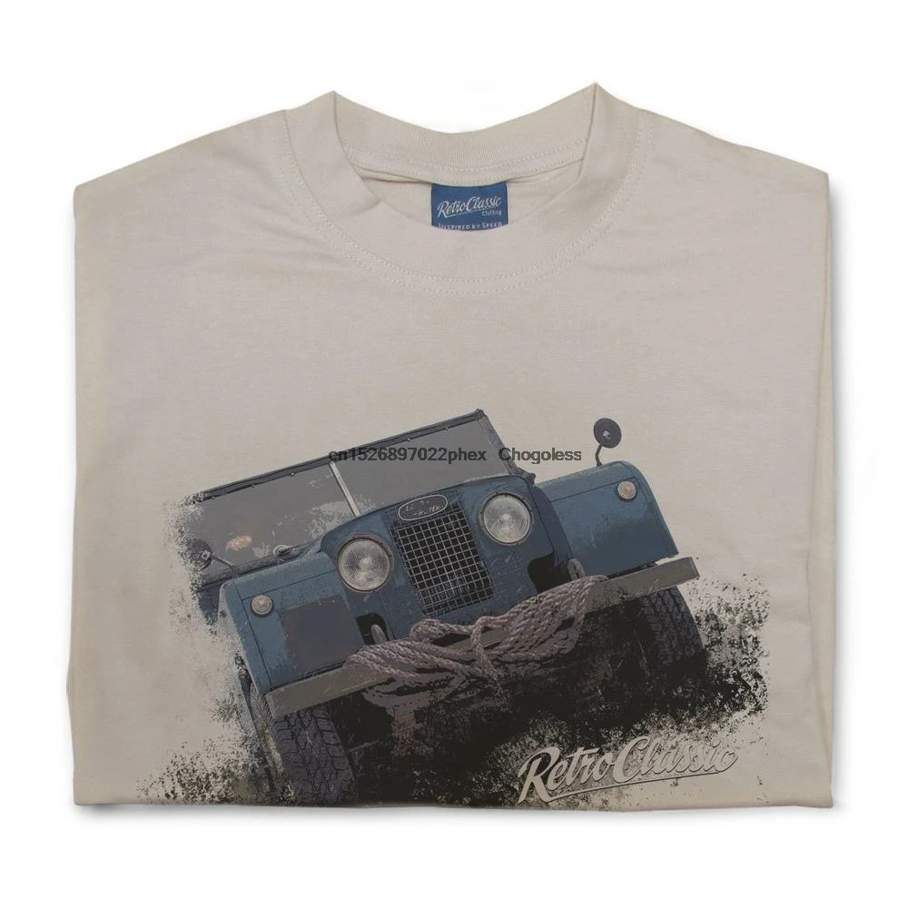 Серия 1 Мужская футболка Landrover 4x4 для внедорожника