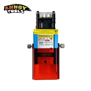 Лазерный модуль с ЧПУ 15 Вт30 Вт40 Вт, Синяя лазерная трубка с ШИМ-лазерным резаком для фрезерного станка с ЧПУ, резка и резка