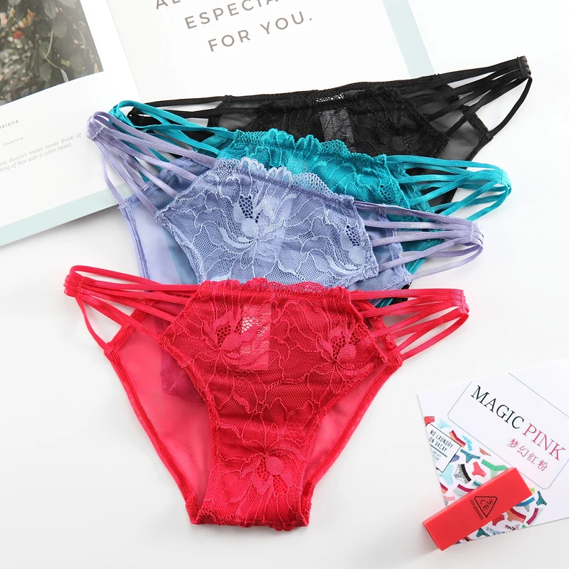 Декорированные бутонами из шелка новые женские хлопковые трусы для девочек с