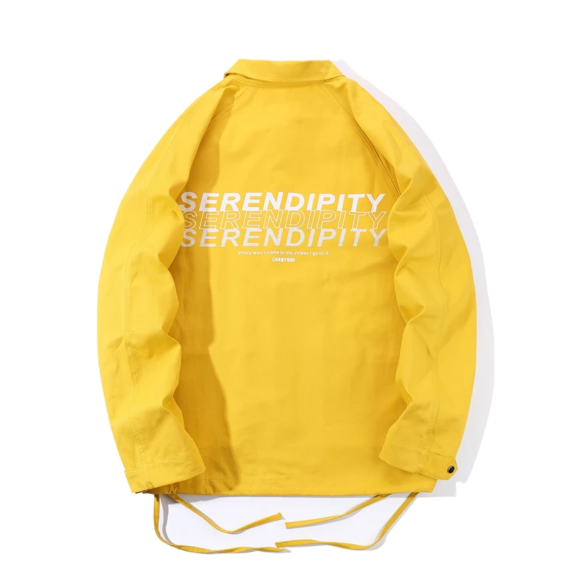 Мужская тренерская куртка пальто Ретро стиль мульти-карманы сафари Харадзюку