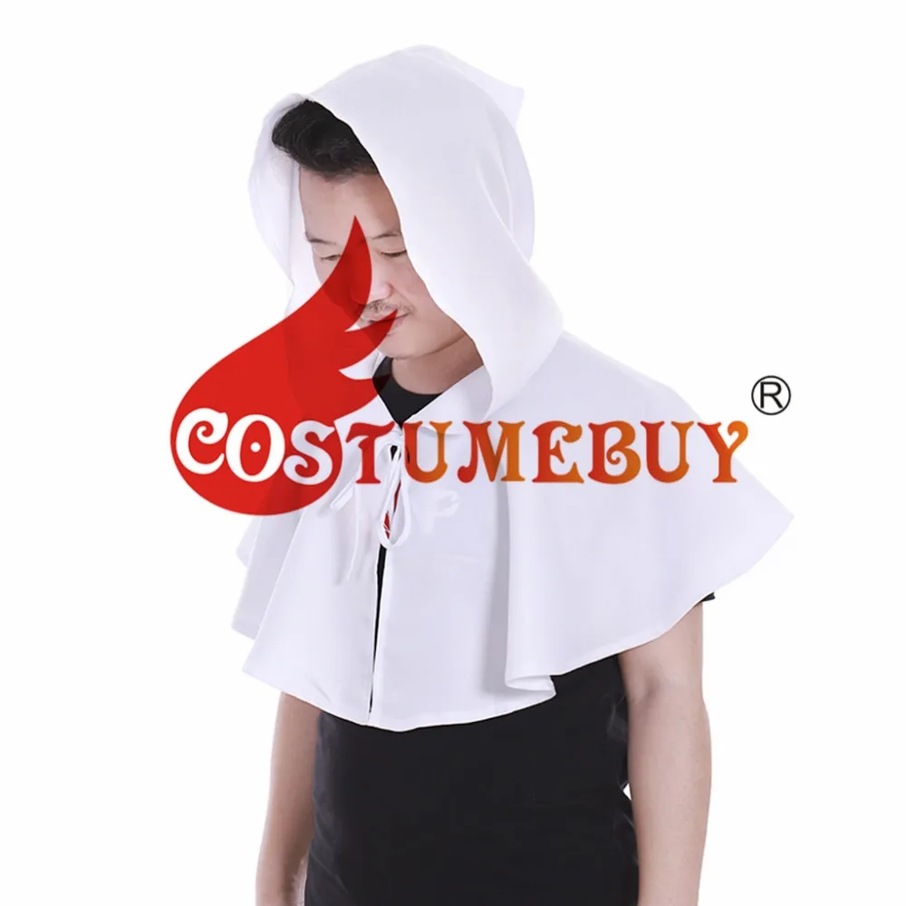 Costumebuy мужской средневековый костюм в стиле «Ренессанс» капюшон полиэстер Capelet LARP мантия шляпа накидка унисекс принадлежности на хеллоуин для косплея