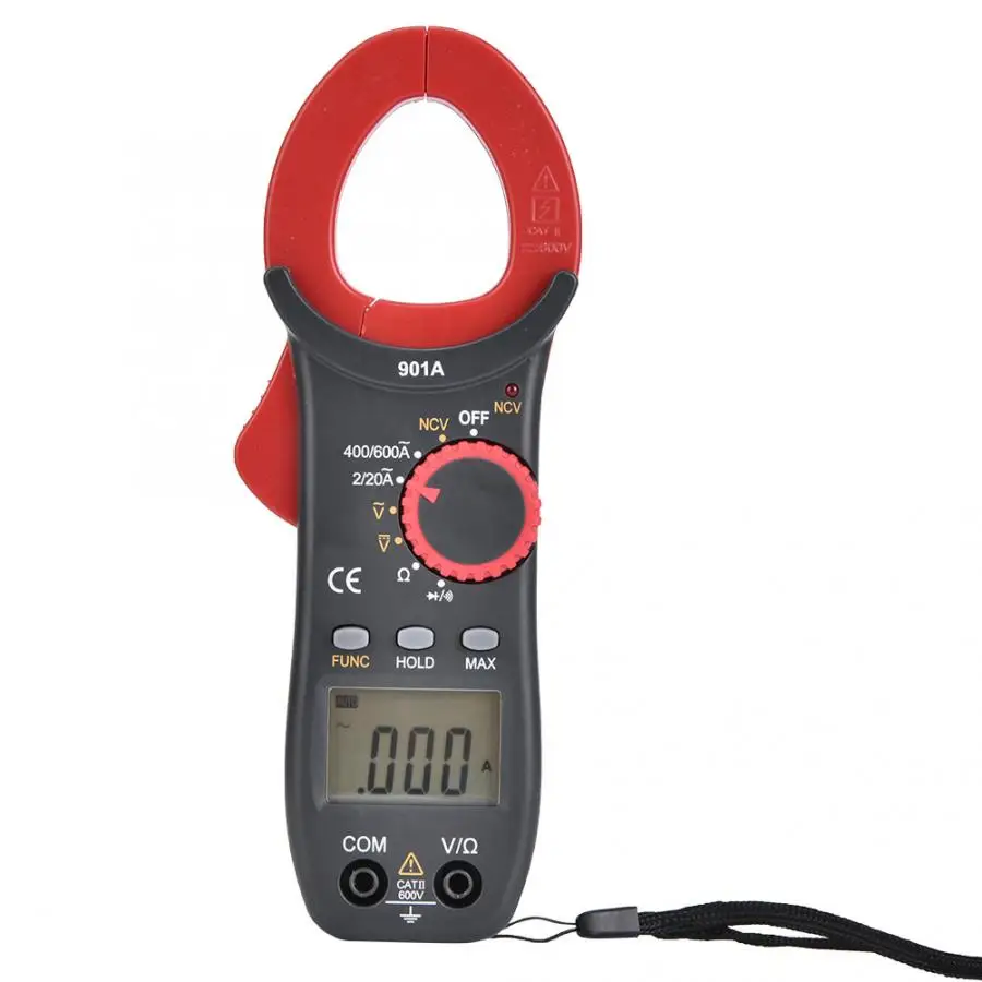 Цифровой мультиметр зажим измеритель переменного/постоянного тока напряжения