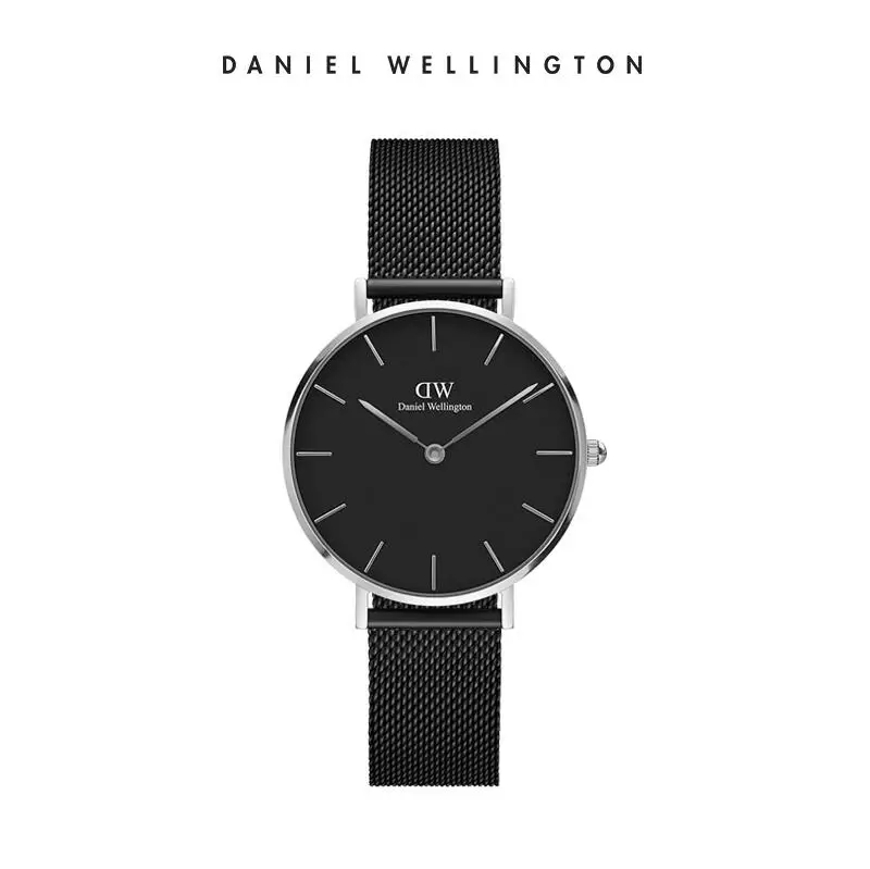 

Luxury Daniel-Wellington- Quartz Wrist Women Watches Silver Bracelet Ladies Watch Stainless Steel Clock Casual Waterproof Watch