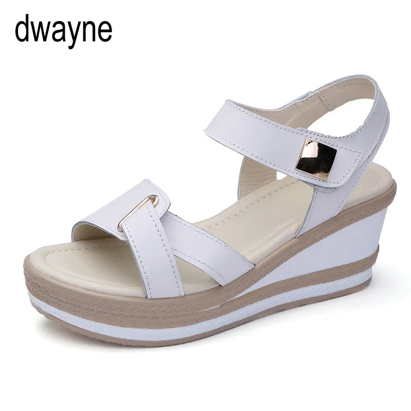 

2019 New Women Sandals Summer Wedge Shoes Woman Ladies Platform Sandals Heels Women's Wedges sandalia plataforma