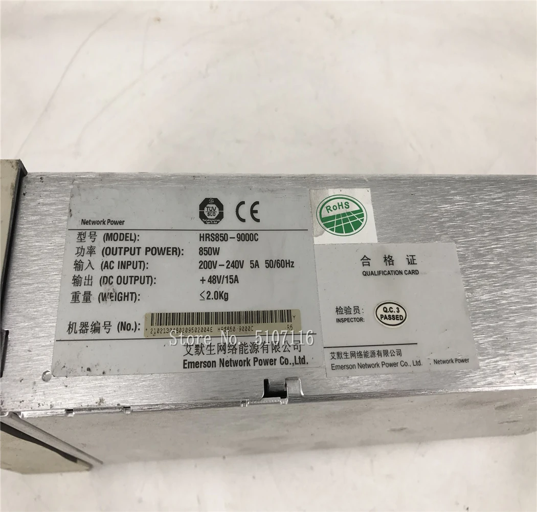 

For Original HRS850-9000C rectifier module Fully tested