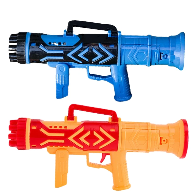

Электрический пузырьковый пистолет с пористыми отверстиями C5AA, автоматический пузырьковый пистолет для детей, малышей, для летнего исполь...
