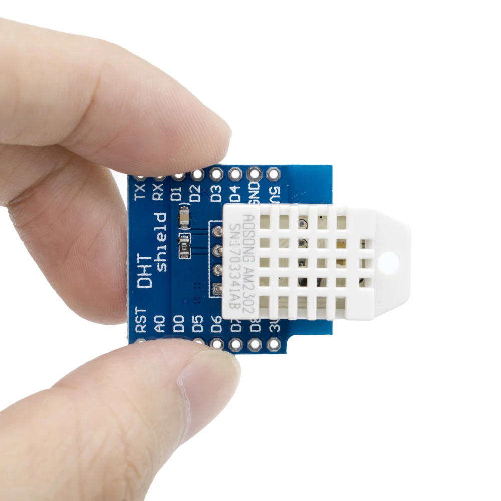 Щит DHT для Wemos D1 Mini DHT11 DHT22 1 шт. модуль датчика температуры и влажности с одной шиной