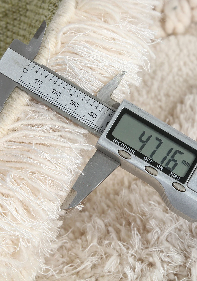 Шерстяной 3D ковер ручной работы в стиле пост-модерн прикроватный скандинавском