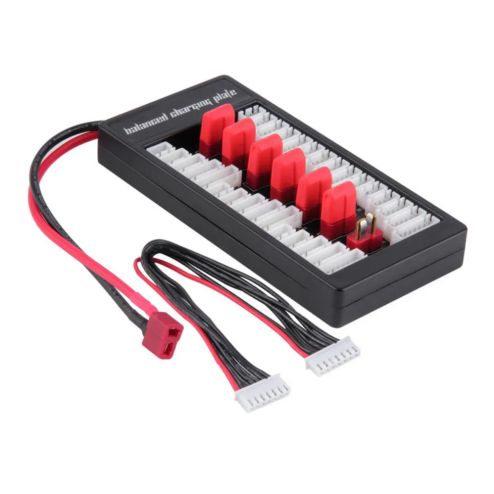 

Параллельная балансированная зарядная плата Lipo 2S-6S, T-образный разъем для зарядного устройства для аккумулятора RC B6AC A6 720i, параллельная заря...