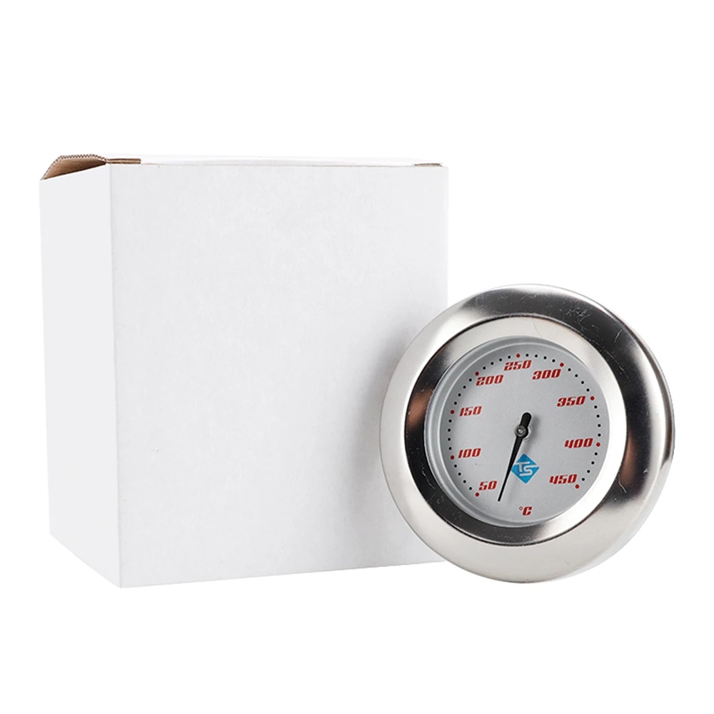 

KKmoon Stainless Steel Thermometer Bi-Metal Thermometer Dial Thermometer 50~450 for Grill Barbecue Smoker Oven