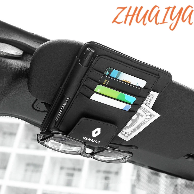 1 шт. автомобильные солнцезащитные очки с зажимом|Чехол для очков| |