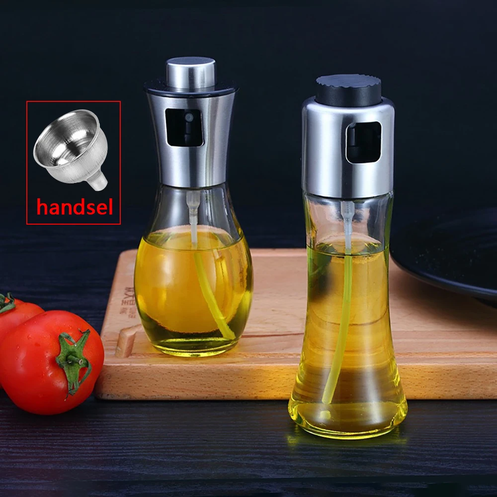 Новый Кухонный распылитель масла стеклянная бутылка для готовки салата барбекю