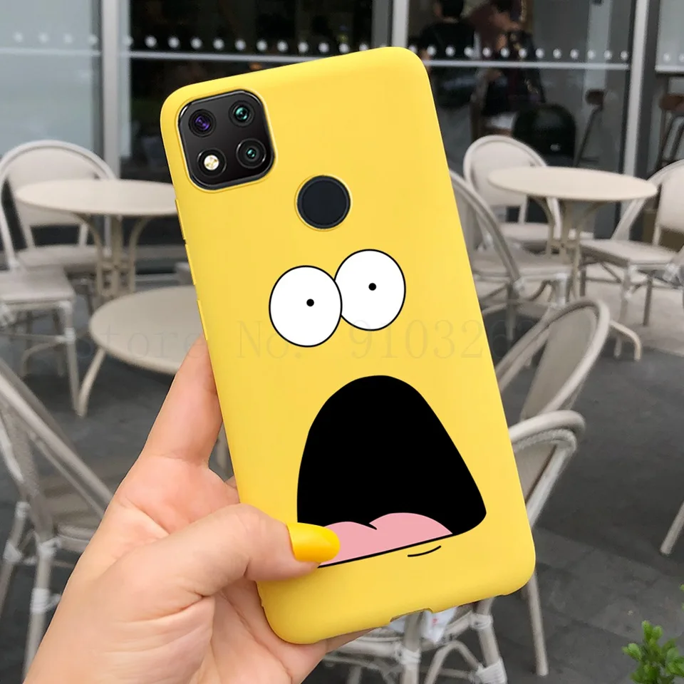 Sunflower Soft Silicone Phone Case For Xiaomi Redmi 9C 9 C NFC Butterfly Painted Back Cover For Redmi 9 9c 9a Redmi9A 9C 9 Funda