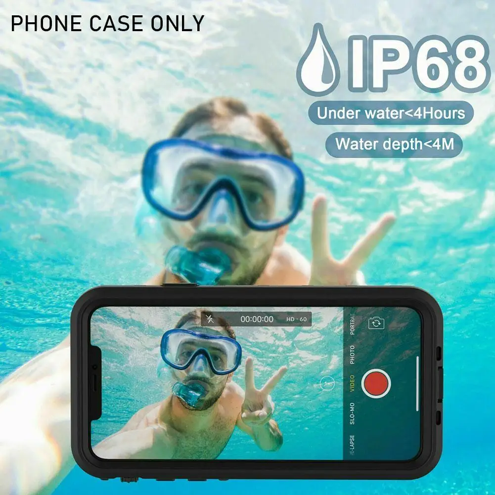 

360 Full Cover Double Side Clear Pc Case for Iphone12 Pro for 12pro Max 2021hard Shockproof Waterproof Back Cover Phone Case