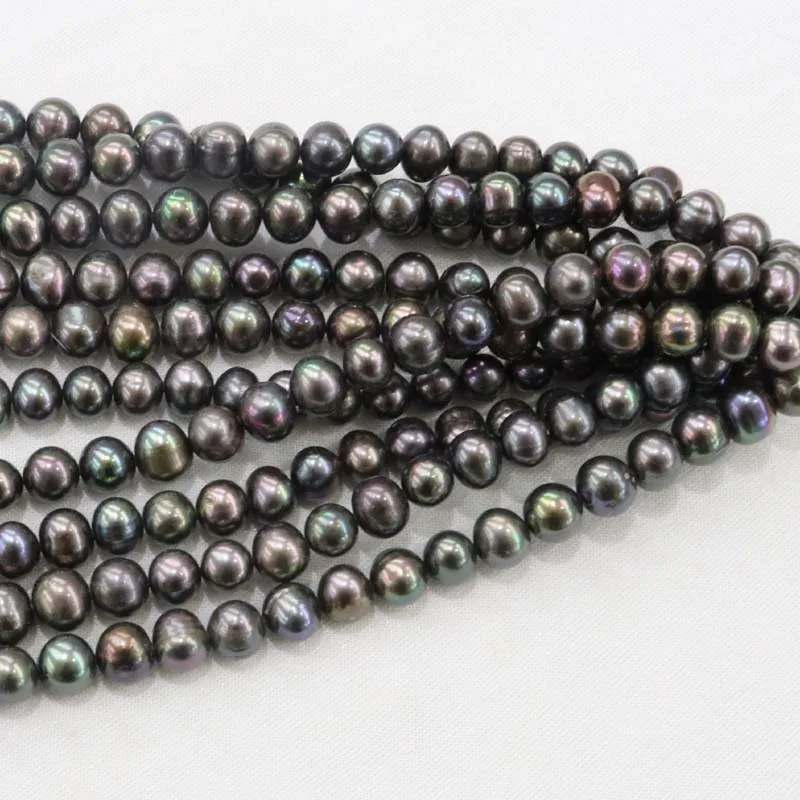 

Genuine Freshwater Pearl AAA Strong Luster High Quality 8 Strands 10-11 mm Rice Mix Color Loose Beads for Handmade DIY Jewlry