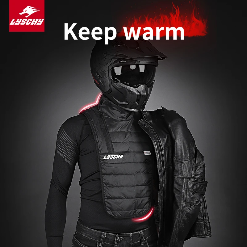 

LYSCHY Winter Motorcycle Mask Waterproof Balaclava Keep Warm Neck Cover Moto Ski Mask Long Mask Motorcycle Neck Warmer Man Women