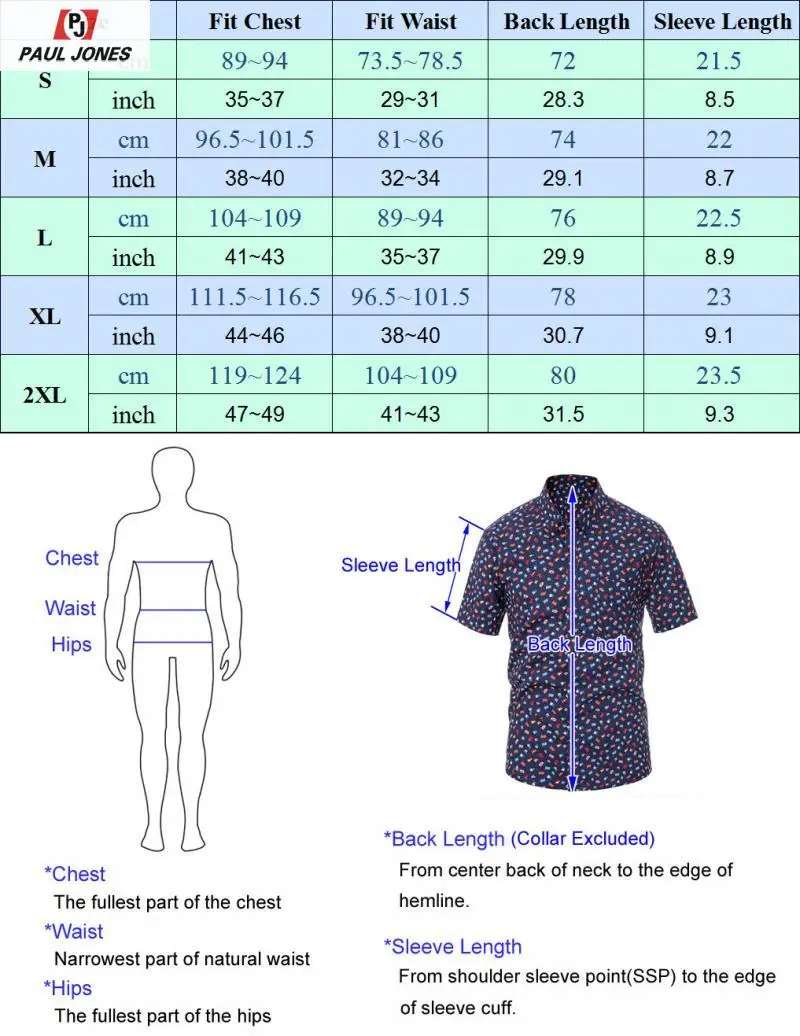 Гавайская рубашка PAUL JONES мужская повседневная с принтом флагов топы летние