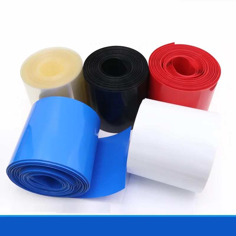 PVC Heat Shrink Tubing Width 125mm Diameter 80mm (for Batteries Wrap) -3/5/10 Meters | Обустройство дома