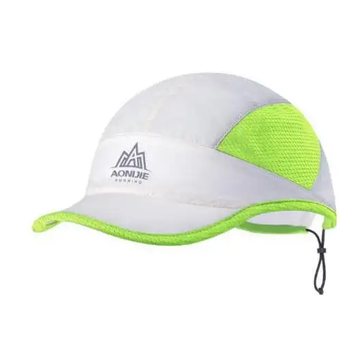 E4099 Green AONIJIE наружная Спортивная Кепка унисекс с козырьком для марафона быстросохнущая Кепка Ультралегкая Кепка для марафона для бега s Кепка для гольфа и тенниса s для женщин и мужчин - Цвет: E4099 Green