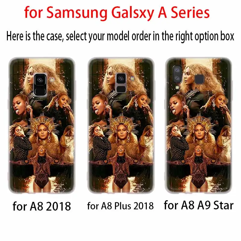 Чехол Beyonce с рисунком силиконовый чехол для телефона Samsung A50 A70 A80 A30 A40 A90 A6 A8 A9 A7 A5 A3