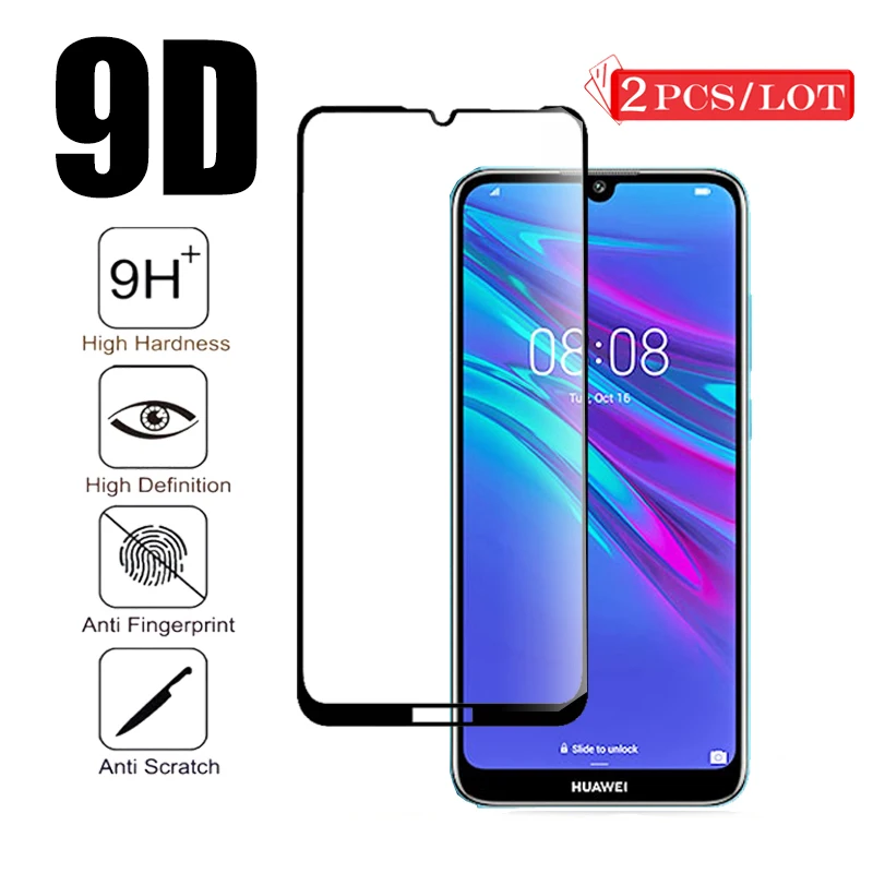 2 шт. 9D закаленное стекло для huawei Y6 стекло Hauwei Y6 протектор экрана на huawei Y6 Y 6 защитная закаленная пленка