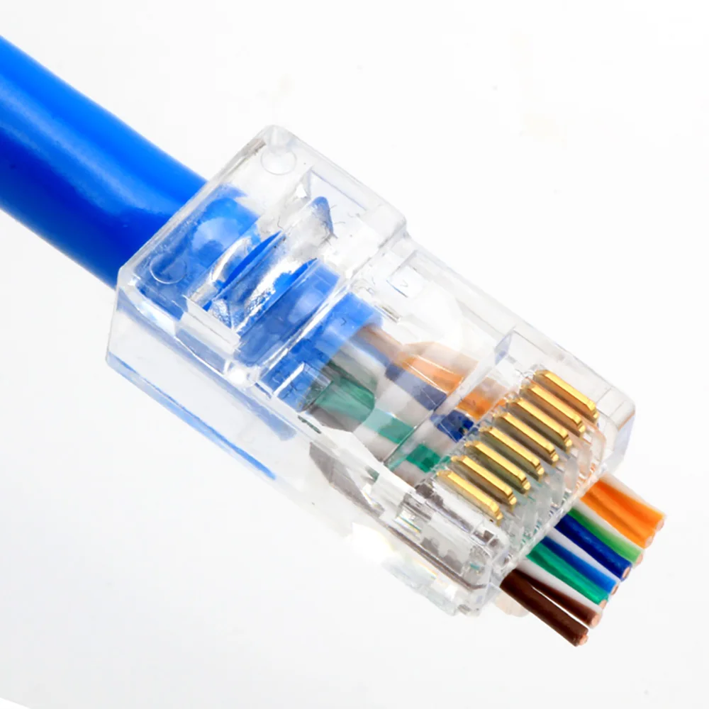 Позолоченные кабели Ethernet для разъема RJ45 6U 20/50/100 шт. |