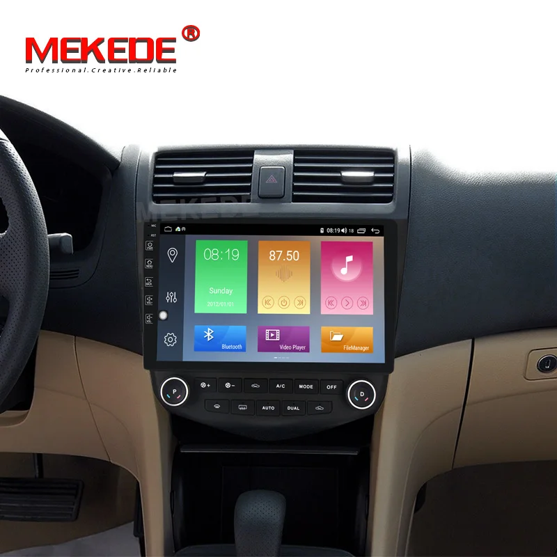 Автомагнитола 2 din без dvd 4 Гб + 64 ГБ Android 10 0 4G lte мультимедийный плеер для Honda Accord 7