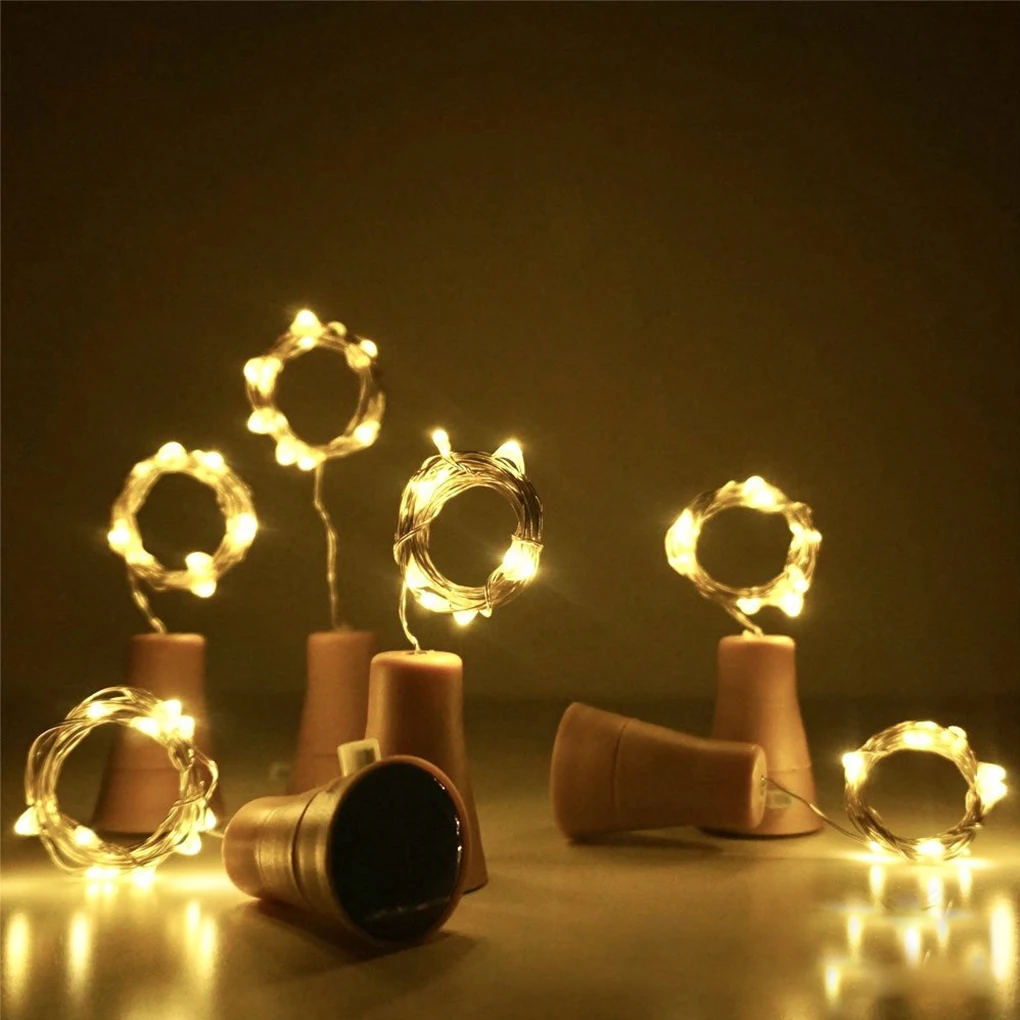 

Battery-powered cork bottle light 1m / 2m DIY LED light bar light birthday party wine bottle stopper light bar