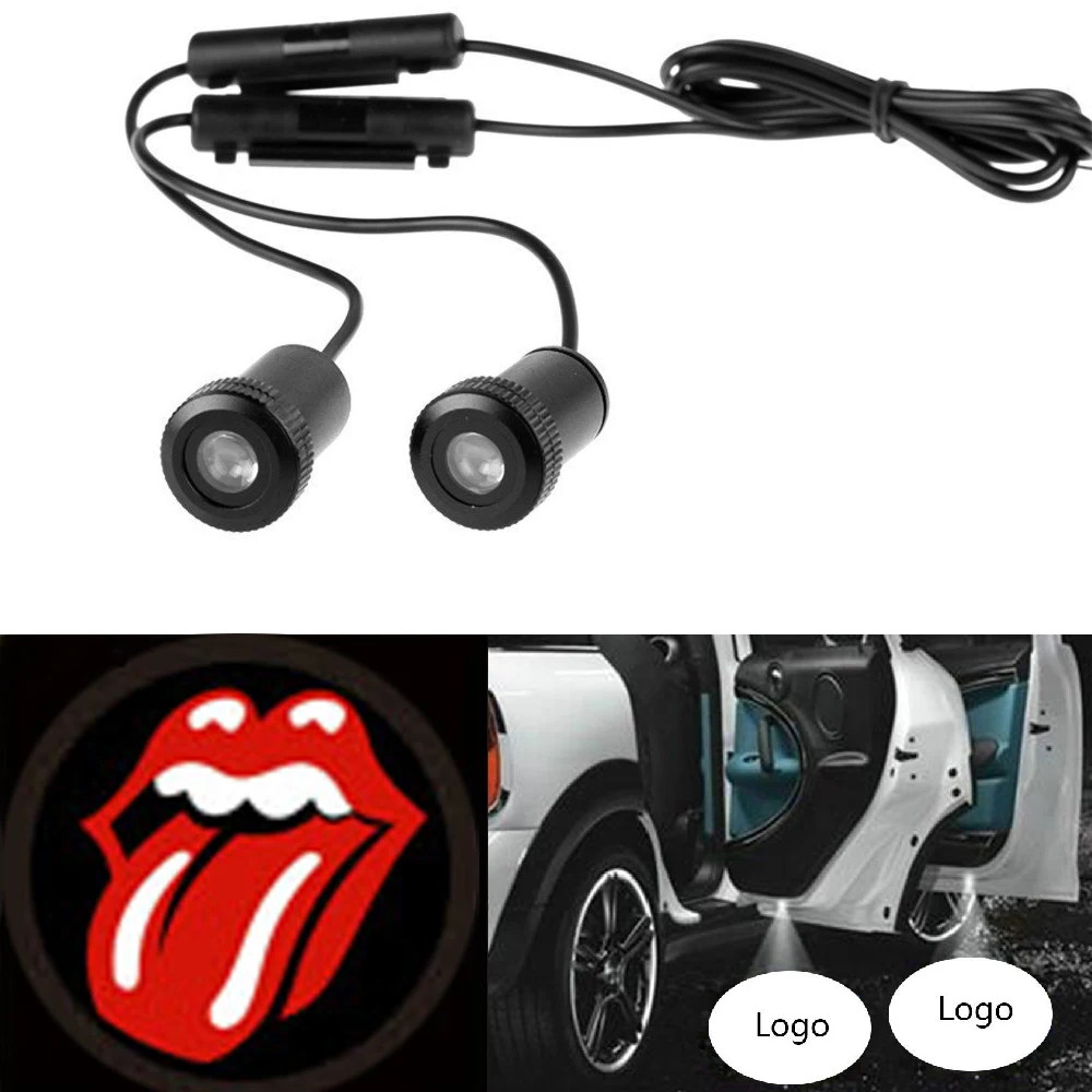 2 шт. 7 Вт Универсальный светодиодный светильник для автомобильной двери Лампа