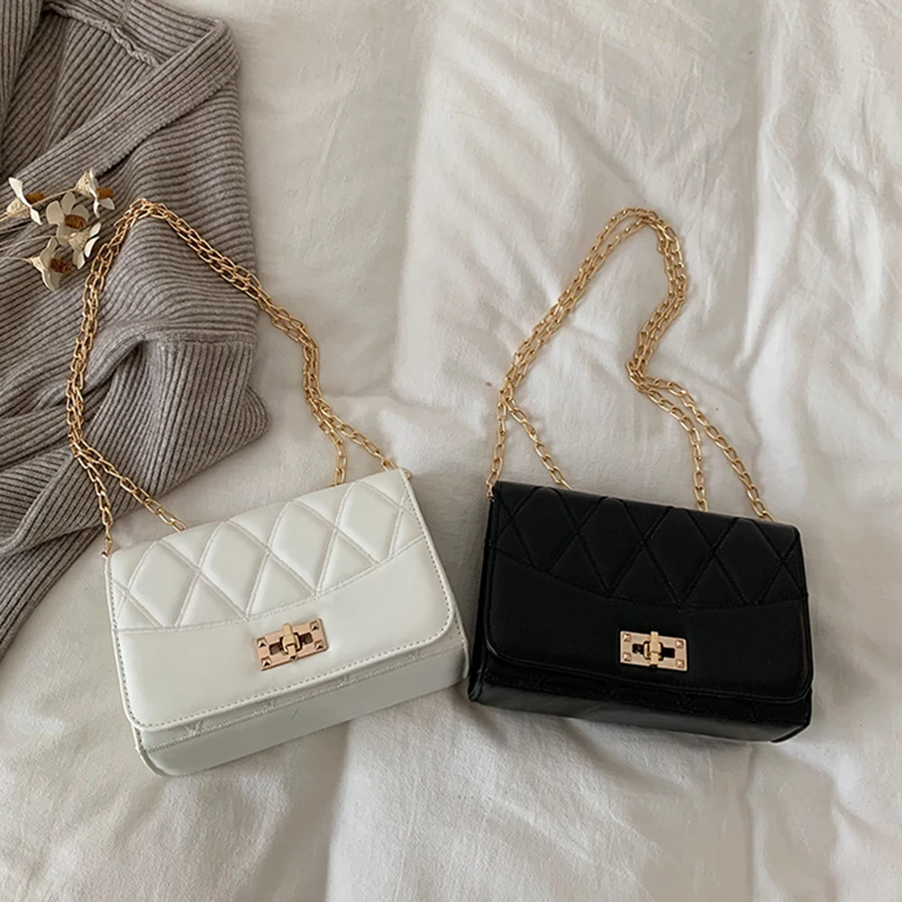 

Сумки через плечо для женщин, стильные дамские мессенджеры в клетку из искусственной кожи, маленькие сумочки на плечо с клапаном в стиле рет...