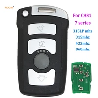 new 4 buttons full remote key fob 315lp mhz 315mhz 433mhz 868mhz for bm w 7 series e65 e66 with chip id7944id46 cas1 hu92 uncut